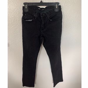 Black Vans Skinny Denim (Women size: 2-3)